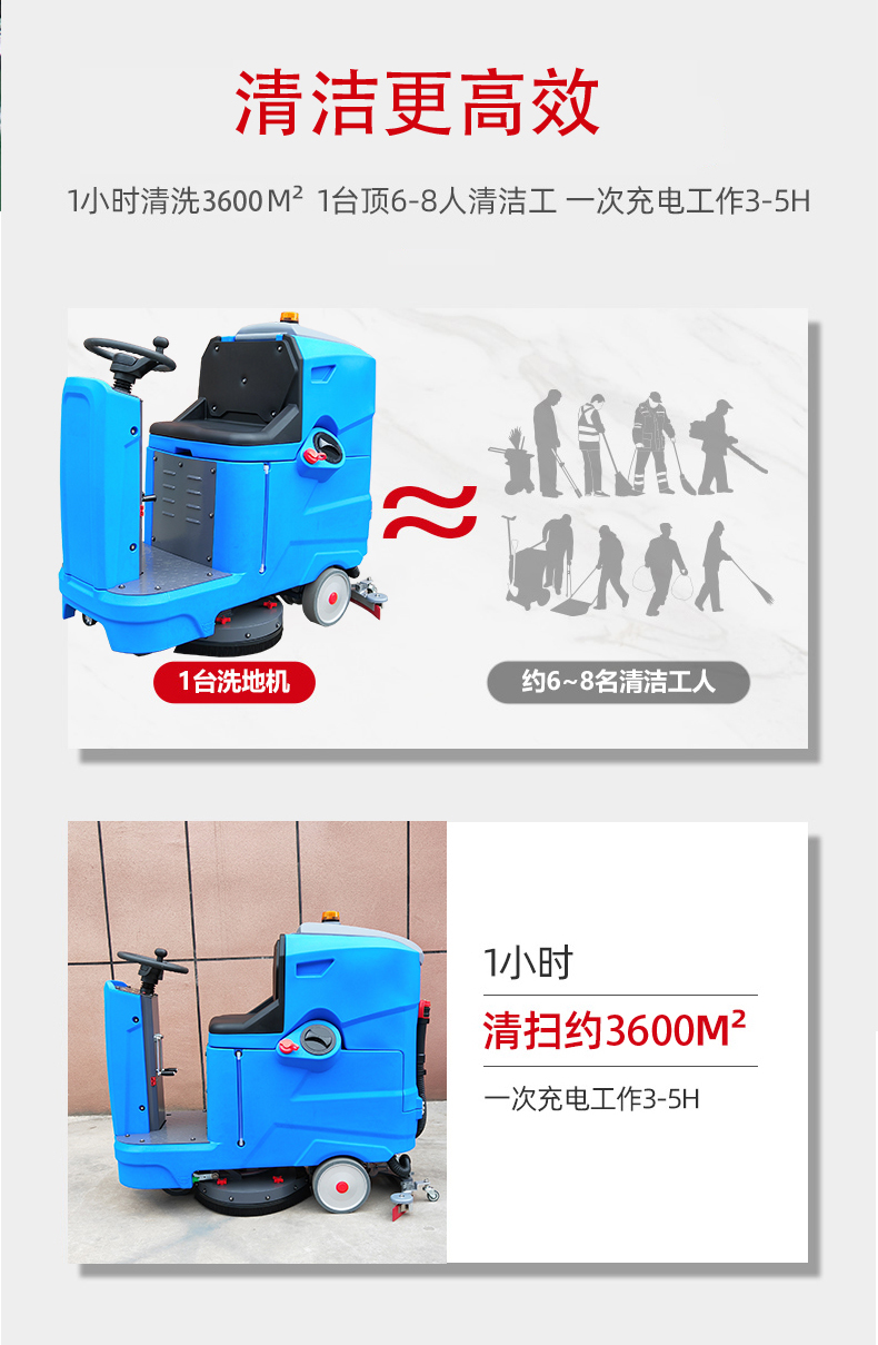 平谷驾驶式洗地机更适合用在高铁站